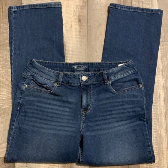 Maurices women’s mid rise jeans size 14 R - Picture 4 of 8